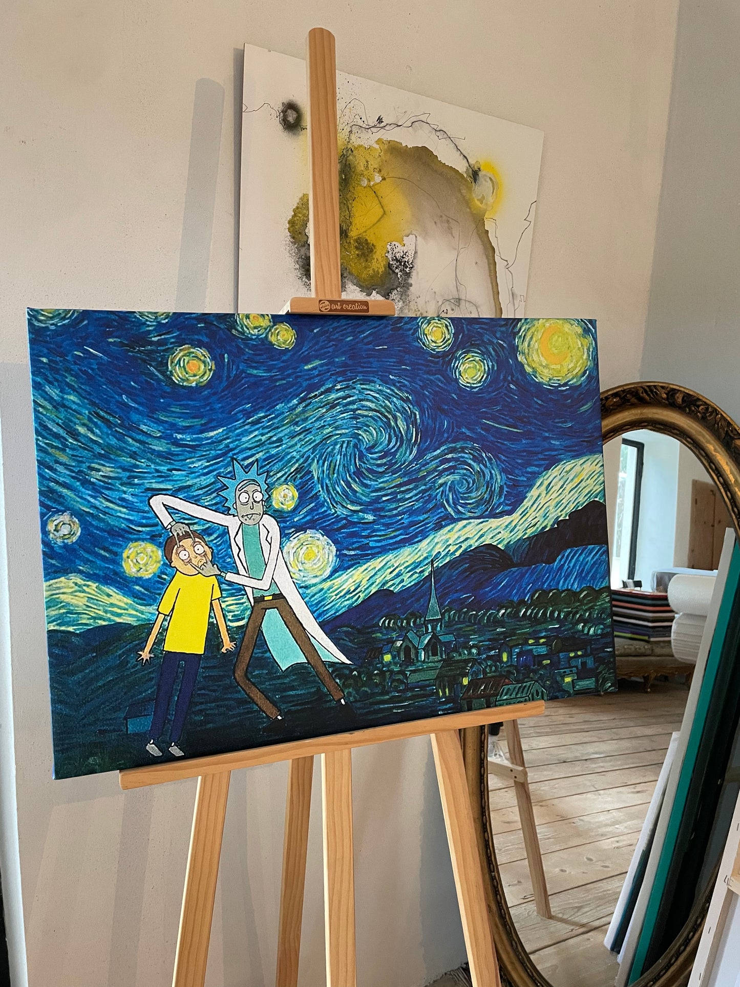 Rick & Morty - Van Gogh