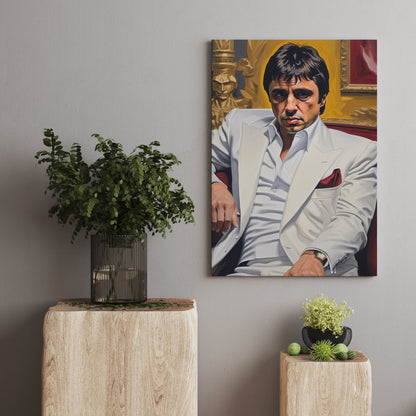 Tony Montana Portrait 2