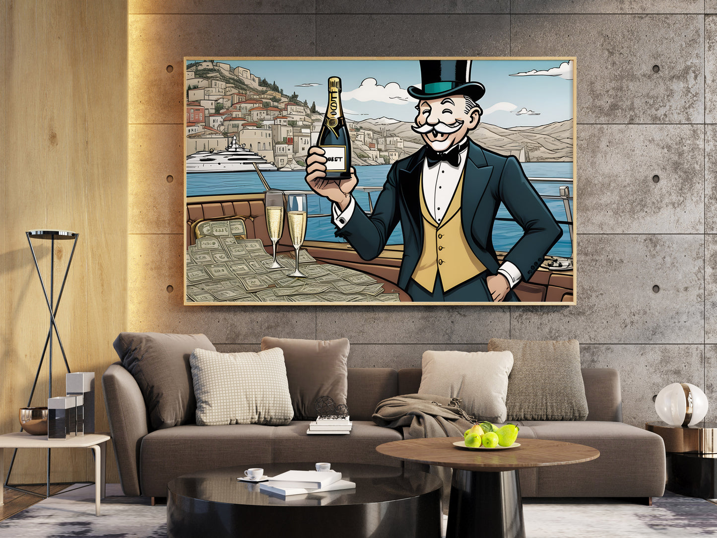 Mr Monopoly Champagne