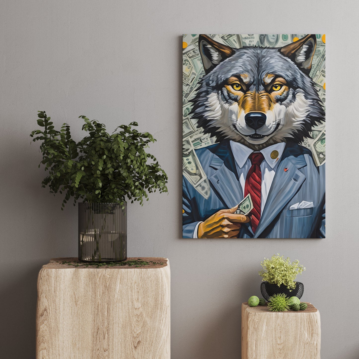 Wolf Of Wallstreet Portrait