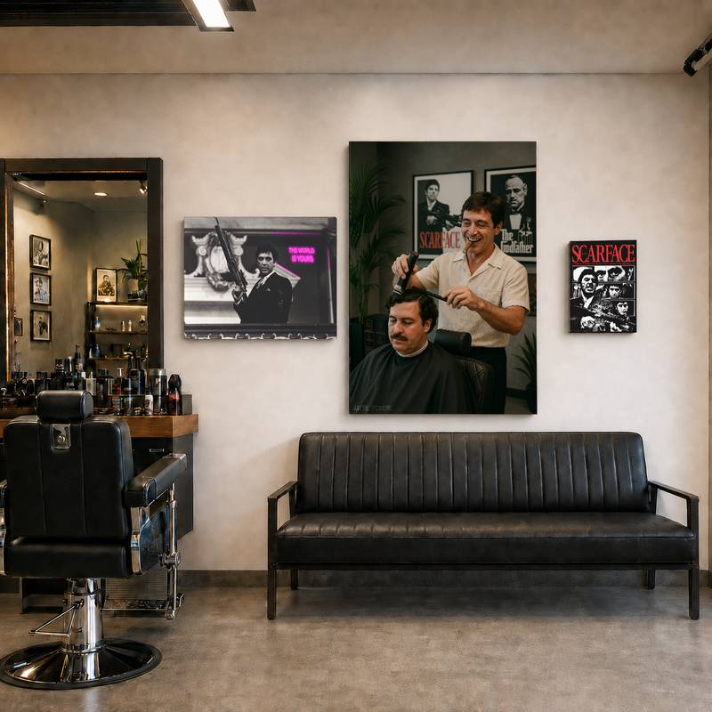 Power Fade Barber Set | 3 Canvas Set