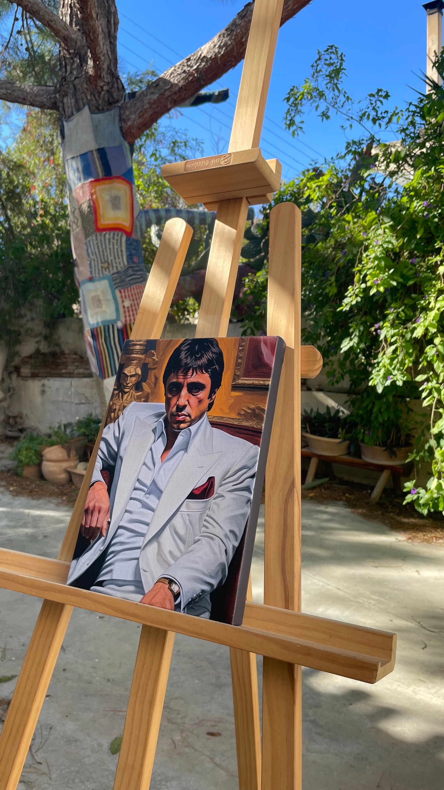 Tony Montana Portrait 2