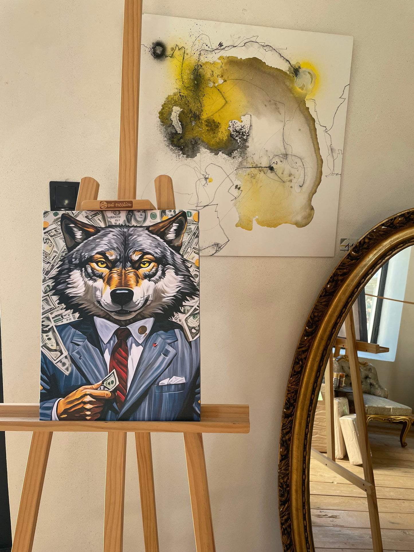 Wolf Of Wallstreet Portrait