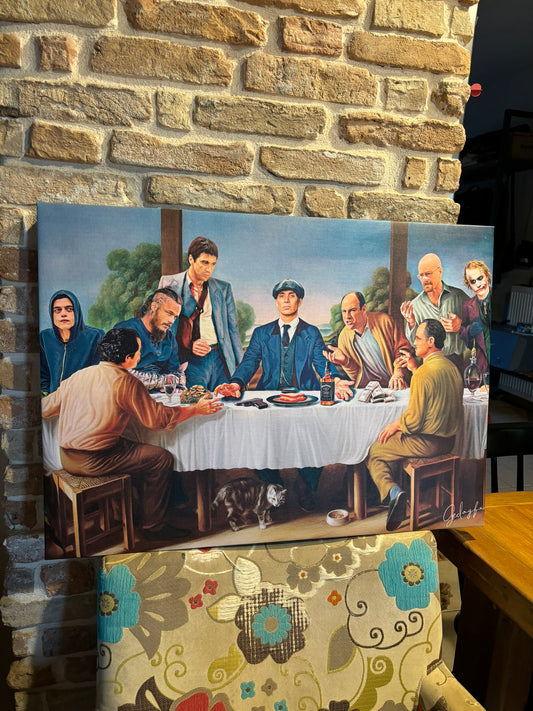 Special: Last supper of gangstas 50x70cm