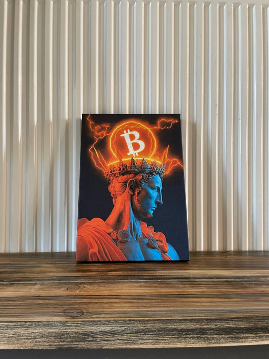 Bitcoin Statue